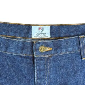Tyndale FR Jeans Flame‎ Resistant J230T W46 Unhemmed Made in USA Work Denim